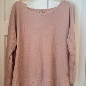 Juicy Couture Blush Textured Knit Top